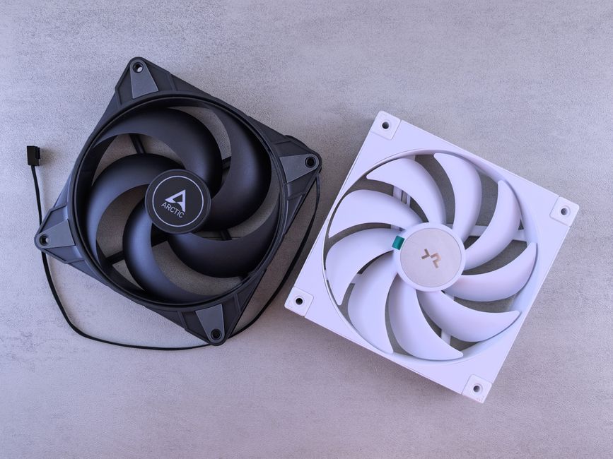 Comparação de modelos de ventilador portátil lado a lado