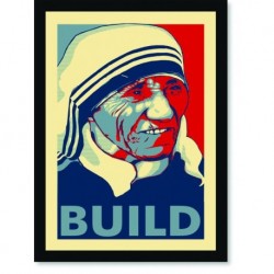 Quadro Poster Pop Art Madre Teresa