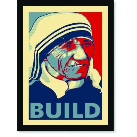 Quadro Poster Pop Art Madre Teresa