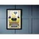 Quadro Poster Pop Art Maquina de Escrever