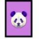 Quadro Poster Pop Art Panda