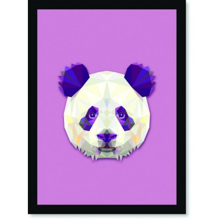 Quadro Poster Pop Art Panda