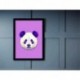 Quadro Poster Pop Art Panda