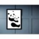 Quadro Poster Pop Art pandas