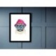 Quadro Poster Pop Art pug oculos