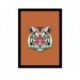 Quadro Poster Pop Art Tigre