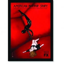 Quadro Poster Series American Horror Story Red 1