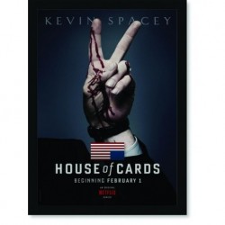 Quadro Poster Series House of Cards 12