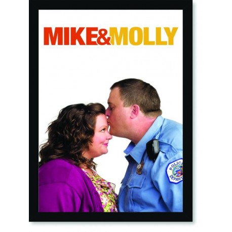 Quadro Poster Series Mike e Molly 1
