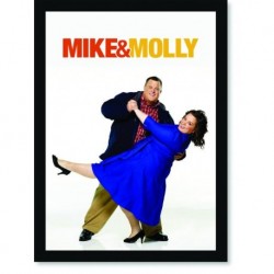 Quadro Poster Series Mike e Molly 2