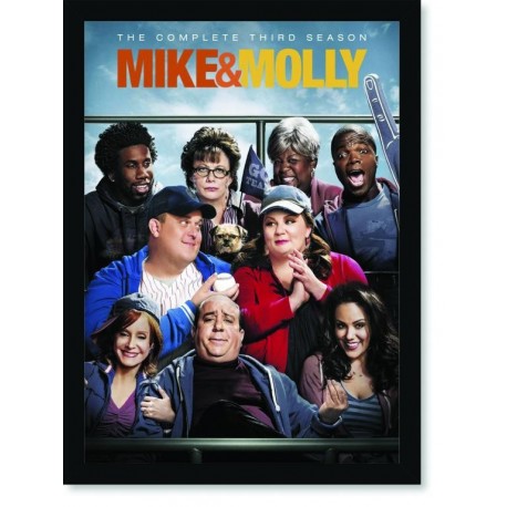 Quadro Poster Series Mike e Molly 3