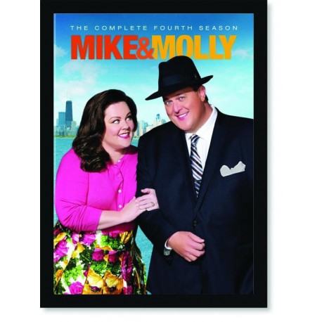 Quadro Poster Series Mike e Molly 4