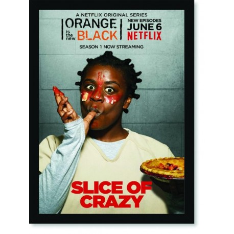 Quadro Poster Series Orange Black 3