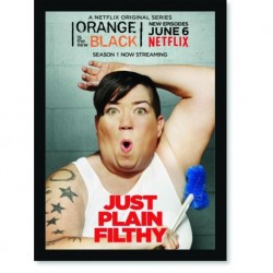 Quadro Poster Series Orange Black 5