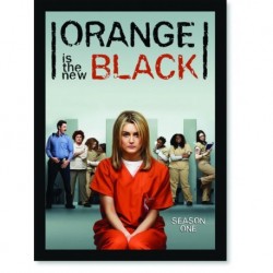Quadro Poster Series Orange Black 6