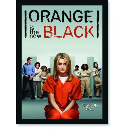Quadro Poster Series Orange Black 6
