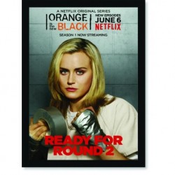 Quadro Poster Series Orange Black 7