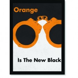 Quadro Poster Series Orange Black 10