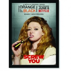 Quadro Poster Series Orange Black 11