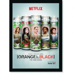 Quadro Poster Series Orange Black 15