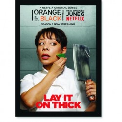 Quadro Poster Series Orange Black 16