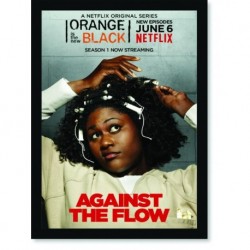 Quadro Poster Series Orange Black 19