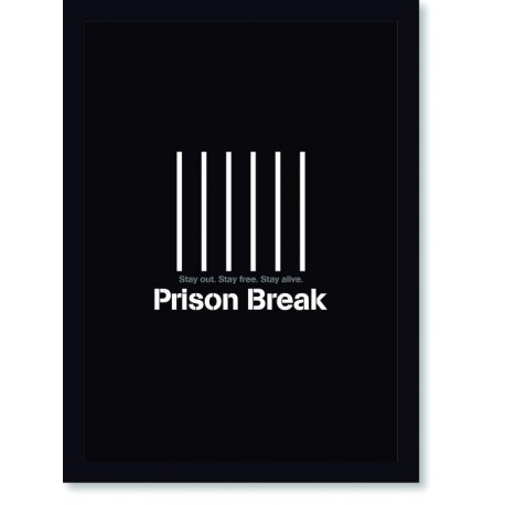 Quadro Poster Series Prison Break 4