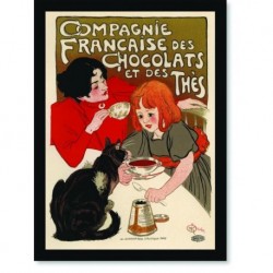 Quadro Poster The Belle Epoque Chocolats Thes