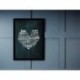 Quadro Poster Frases Love Love Giz
