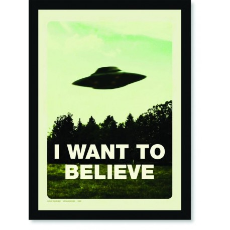 Quadro Poster Series Arquivo X 4