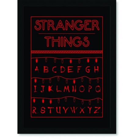 Quadro Poster Series Stranger Things 4