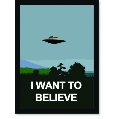 Quadro Poster Series Arquivo X 2