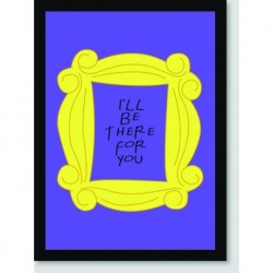 Quadro Poster Series Friends Moldura