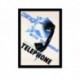 Quadro Poster Pop Art Contact Telephone