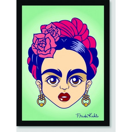 Quadro Poster Pop Art Frida Kalo 03