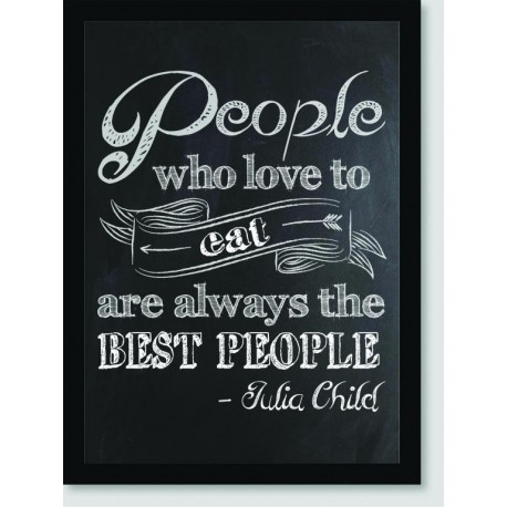 Quadro Poster Pop Art Peaple Julia Child