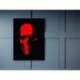 Quadro Poster Pop Art Red Skull
