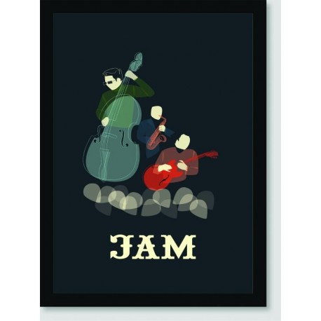 Quadro Poster Pop Art Jam Jazz