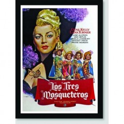 Quadro Poster Cinema Los Tres Mosqueteros