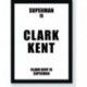Quadro Poster Cinema Superman Is