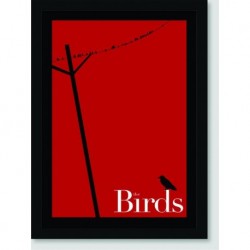 Quadro Poster Cinema The Birds 02