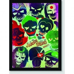 Quadro Poster Filme Esquadrao Suicida 10