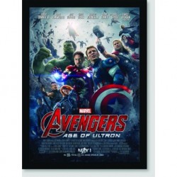 Quadro Poster Filme Os vingadores Era de Ultron