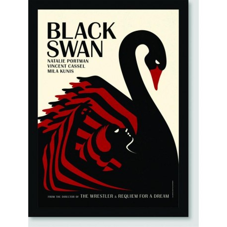 Quadro Poster Filme Cisne Negro 01