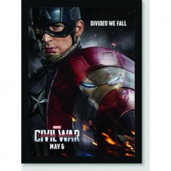 Quadro Poster Filme Guerra Civil 01