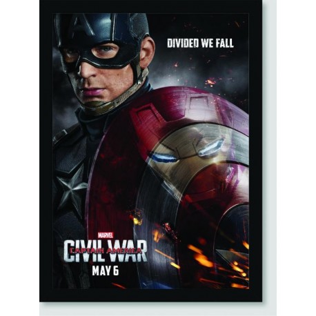 Quadro Poster Filme Guerra Civil 01