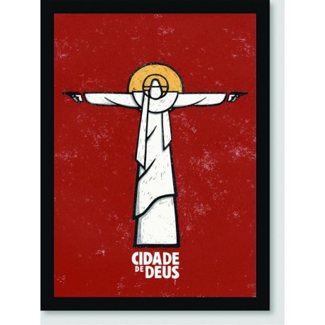 Quadro Poster Filme Cidade de Deus