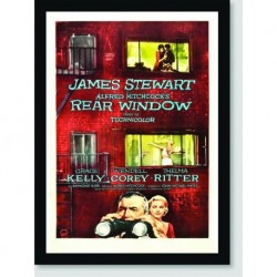 Quadro Poster Filme Rear Window