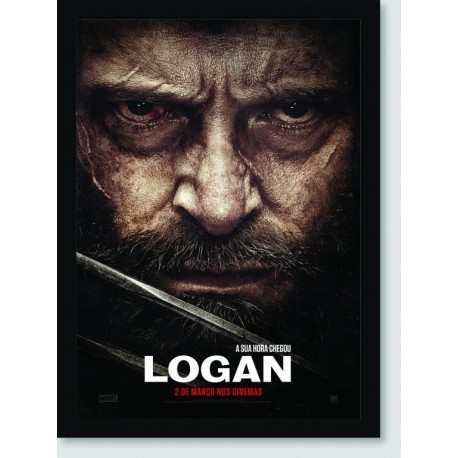 Quadro Poster Filme Logan