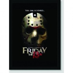 Quadro Poster Filme Sexta Feira 13
